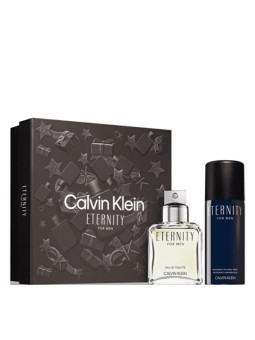 Calvin Klein Eternity For Men - eau de toilette 100ml + deodorante spray 150ml uomo