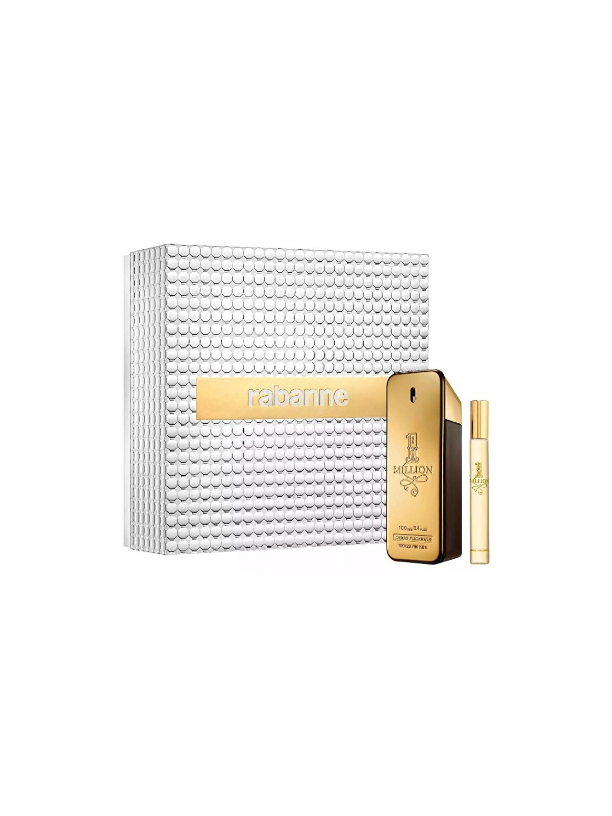 Rabanne Milione - eau de toilette 100ml + eau de toilette 20ml uomo