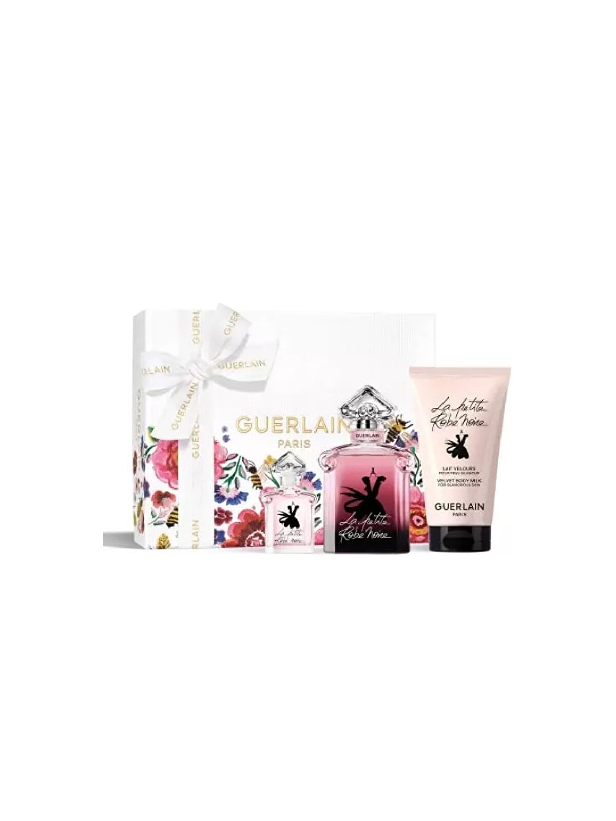 Guerlain La Petite Robe Noire Intense 2022 - eau de parfum 50ml + lozione corpo 75ml + eau de parfum 5ml donna