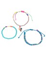 Troli Set di braccialetti colorati per ragazze a tema gelato 3 pezzi bambino