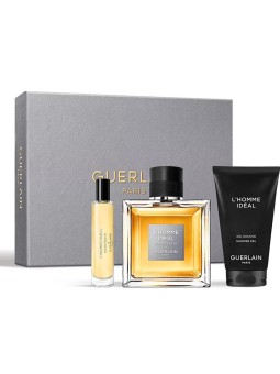 Guerlain L'Homme Ideal - eau de toilette 100ml + gel doccia 75ml + eau de toilette 10ml uomo
