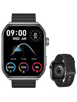 Forever Set regalo Smartwatch SWM-300 Tiron SMAWASWM300FOBK + cinturino di ricambio unisex