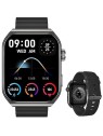Forever Set regalo Smartwatch SWM-300 Tiron SMAWASWM300FOBK + cinturino di ricambio unisex