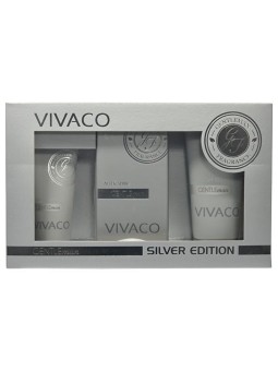 Vivaco Cofanetto regalo Gentleman Silver Edition uomo