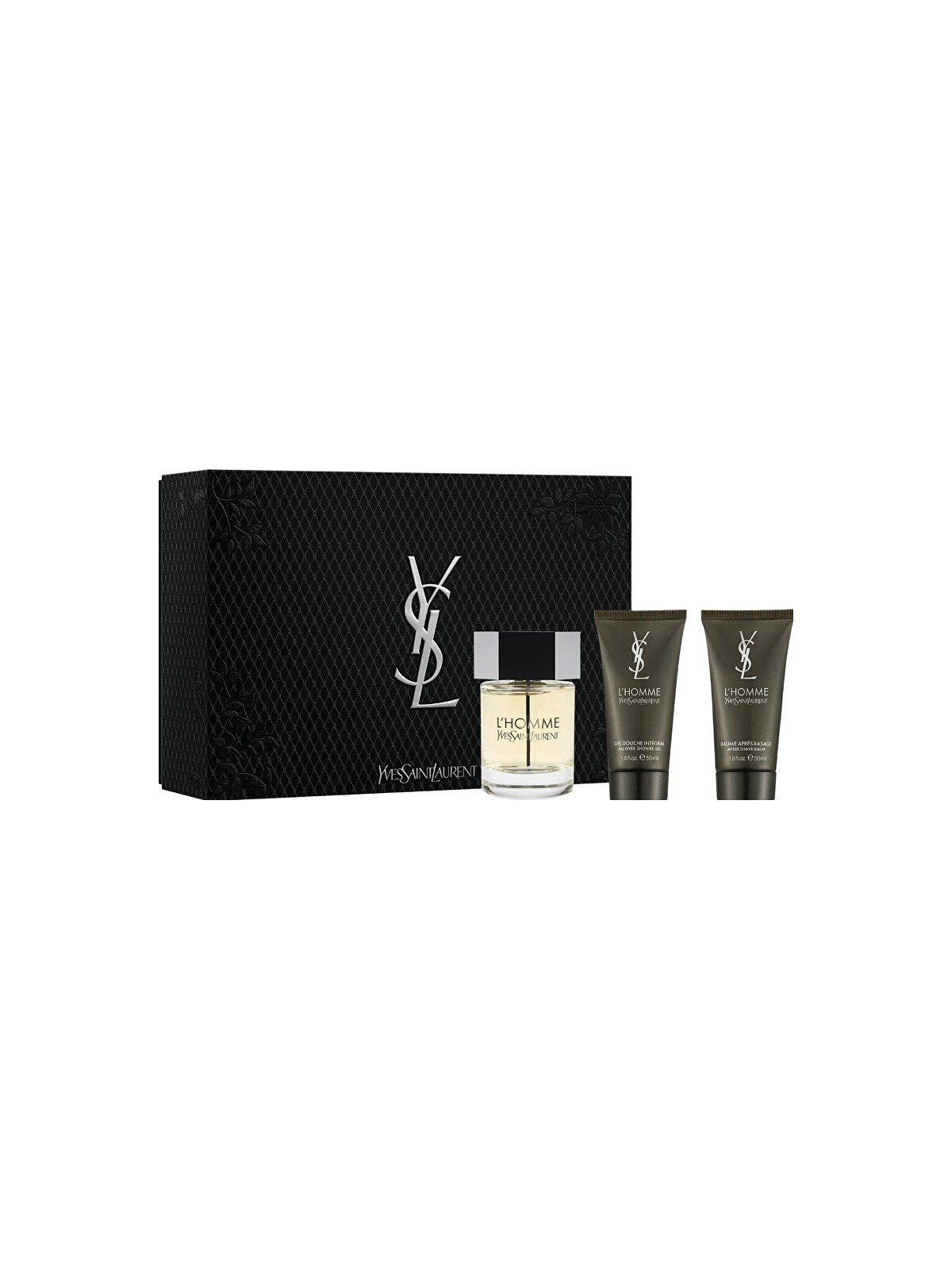 Yves Saint Laurent L'Homme - eau de toilette 100ml + gel doccia 50ml + balsamo dopobarba 50ml uomo