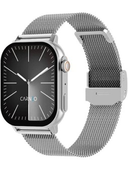 CARNEO Set di smartwatch Carneo Zephyr ULTRA HR+ argento unisex