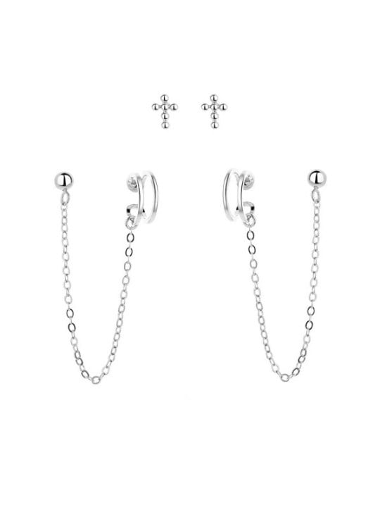 MOISS Set di orecchini in argento E0004299 donna