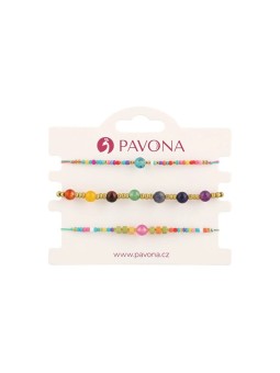 Evolution Group Set di braccialetti colorati 53037.3 donna