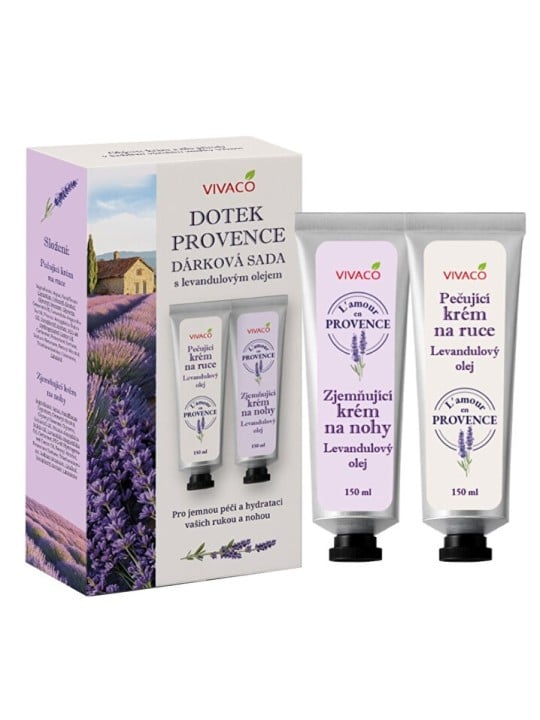 Vivaco Set regalo di cosmetici con olio di lavanda donna