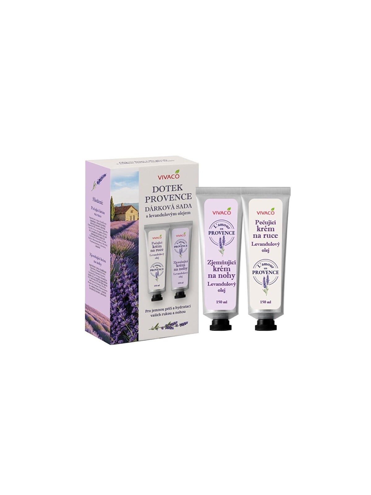 Vivaco Set regalo di cosmetici con olio di lavanda donna
