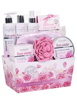 Vivaco Confezione regalo di cosmetici con acqua di rose donna