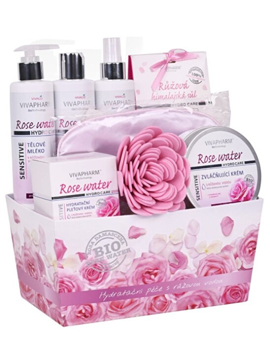 Vivaco Confezione regalo di cosmetici con acqua di rose donna