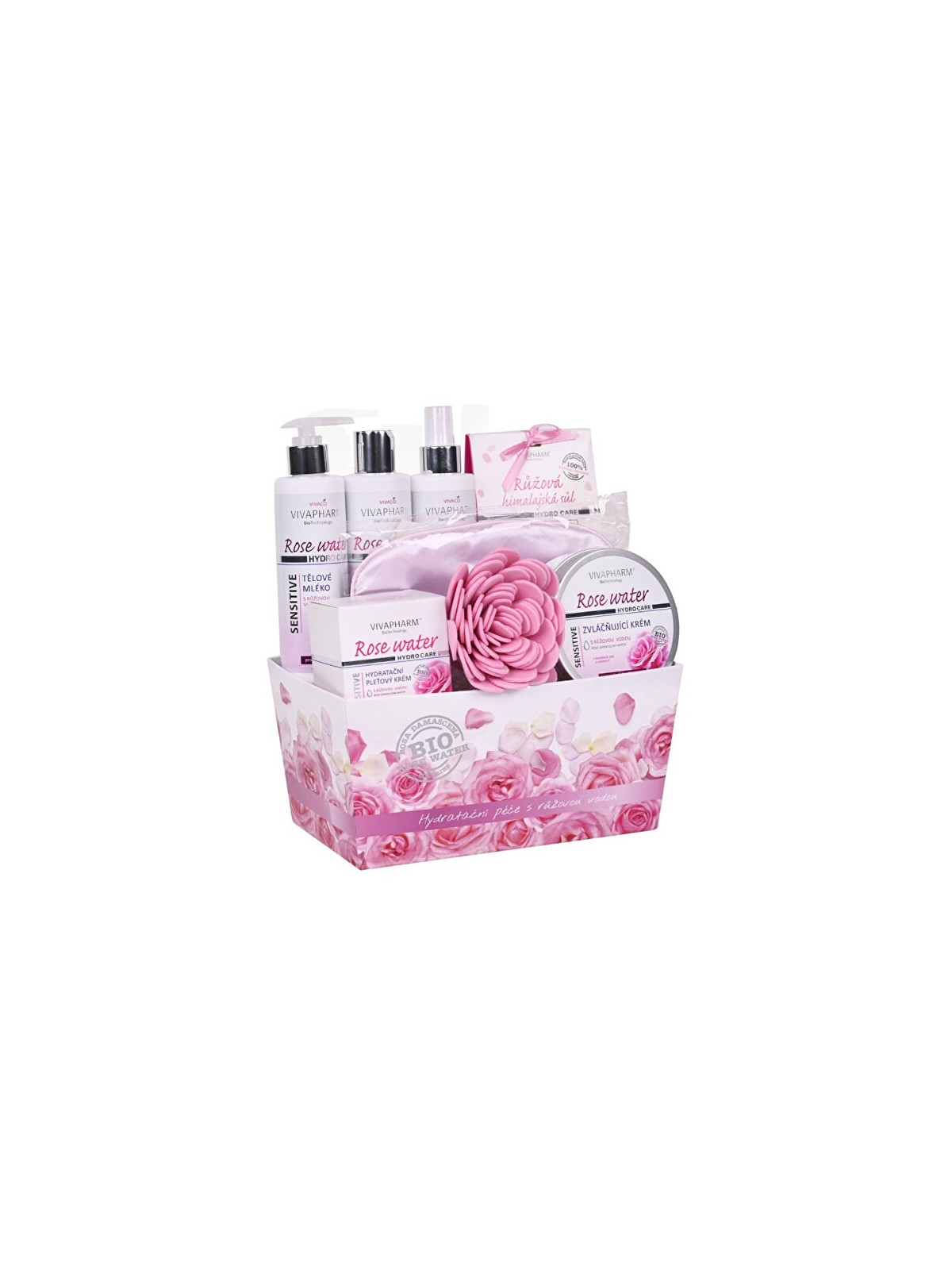 Vivaco Confezione regalo di cosmetici con acqua di rose donna