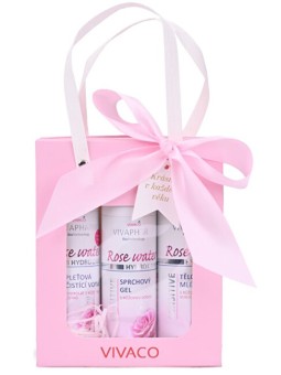 Vivaco Sacchetto regalo di cosmetici all'acqua di rose donna