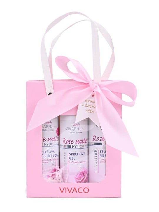 Vivaco Sacchetto regalo di cosmetici all'acqua di rose donna