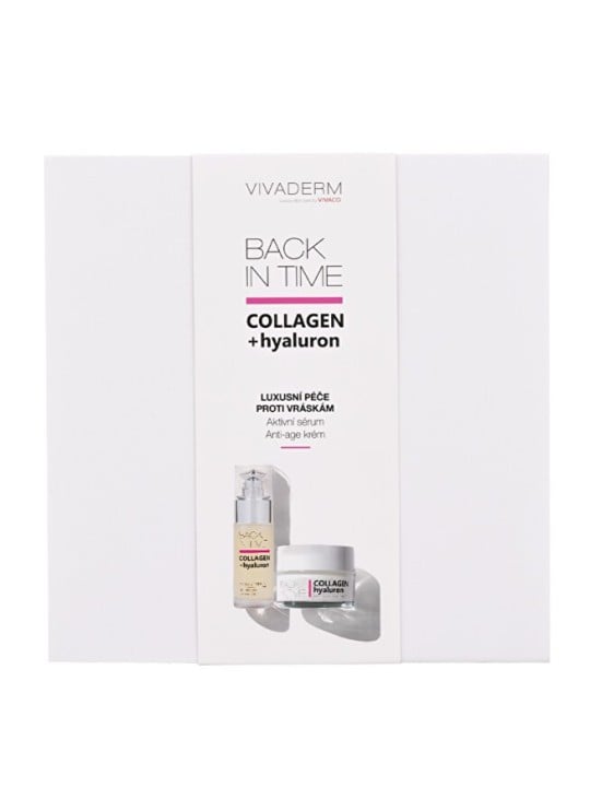 Vivaco Confezione regalo Collagene + acido ialuronico Ritorno al passato donna