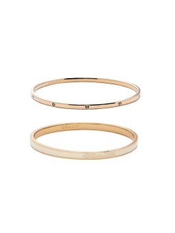 Coach Set di bracciali massicci placcati in oro 37463839GLD100 donna