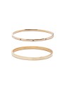Coach Set di bracciali massicci placcati in oro 37463839GLD100 donna