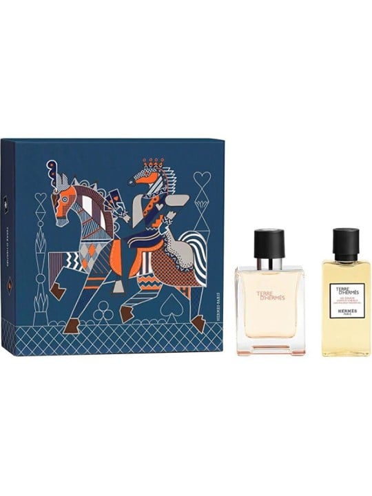 Hermes Terre D'Hermes - eau de toilette 50ml + gel doccia 40ml uomo