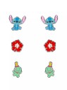 Disney Set di orecchini da bambina Lilo & Stitch SF00468SL.PA 3 paia di orecchini bambino