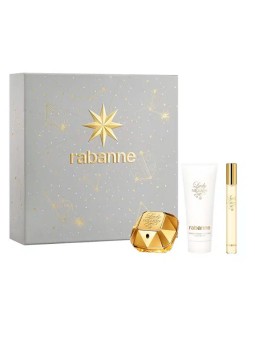 Rabanne Lady Million - eau de parfum 50ml + lozione corpo 100ml + eau de parfum 10ml donna