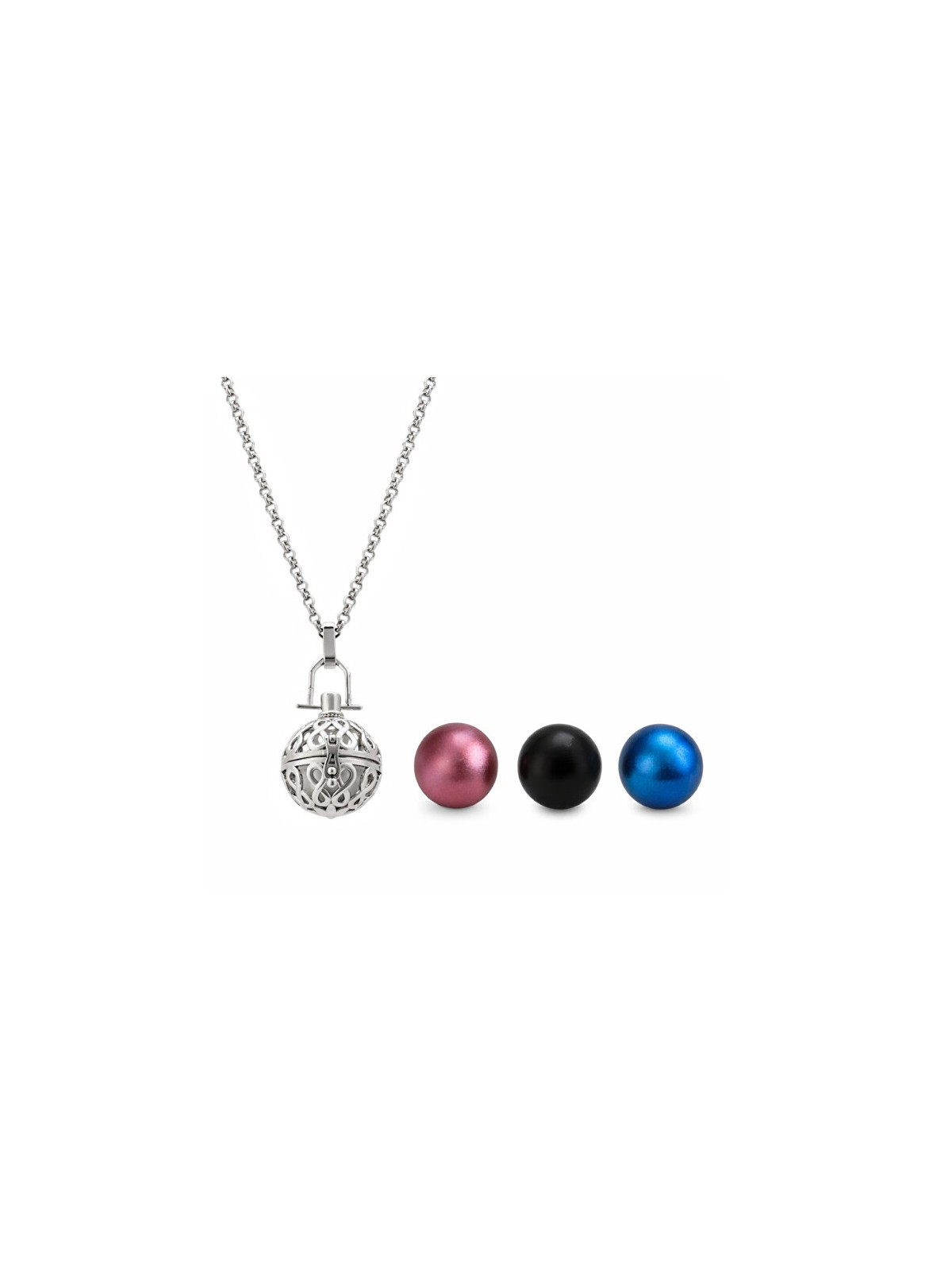 Troli Collana multifunzionale con campanellini WBN6006S-PET donna