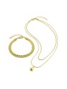 Victoria Walls Set di gioielli placcati in oro VWS260855G collana, bracciale donna