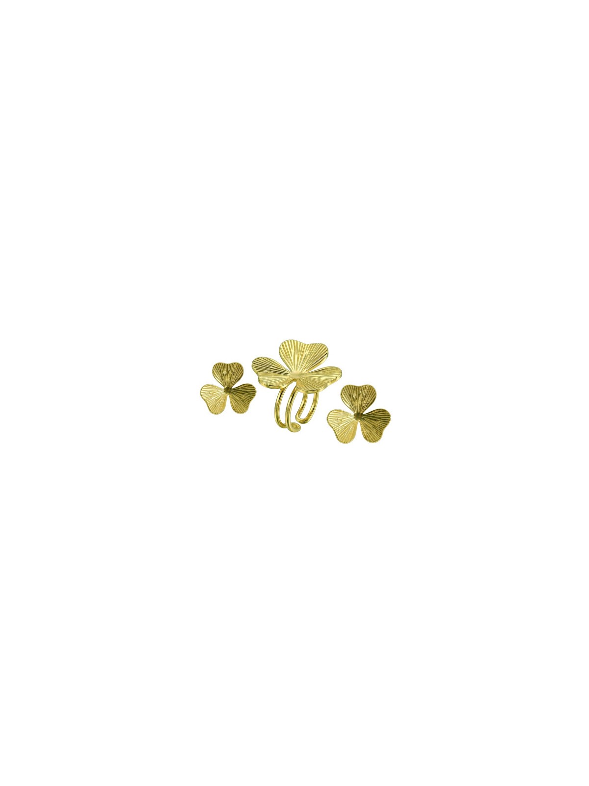 Victoria Walls Set di gioielli placcati in oro VWS260856G anello, orecchini donna