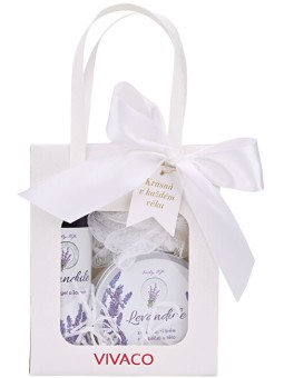 Vivaco Set regalo di cosmetici con olio di lavanda donna