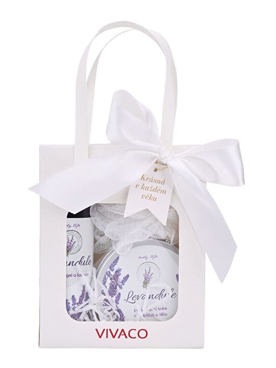 Vivaco Set regalo di cosmetici con olio di lavanda donna
