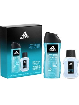 Adidas Ice Dive - eau de toilette 50ml + gel doccia 250ml uomo