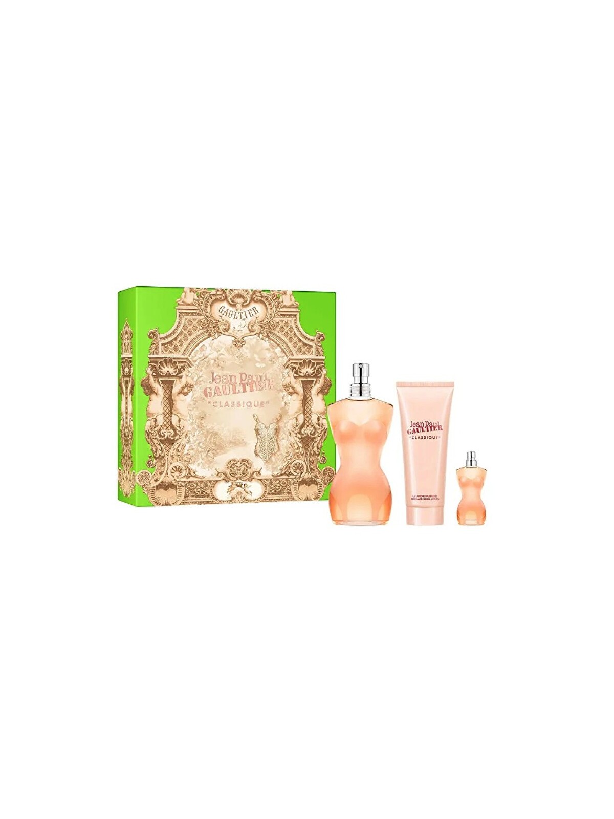 Jean P. Gaultier Classique - eau de toilette 100ml + lozione corpo 75ml + eau de toilette 6ml donna