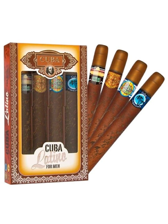 Cuba Set regalo Cuba Latino For Men - eau de toilette 4 x 35 ml uomo