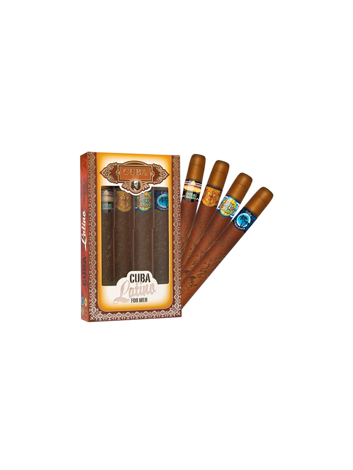 Cuba Set regalo Cuba Latino For Men - eau de toilette 4 x 35 ml uomo