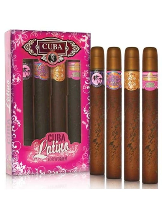Cuba original SET Cuba Latino Brazil Copacabana eau de parfum spray 35ml + Brazil Carnaval eau de parfum spray 35ml + Mexico