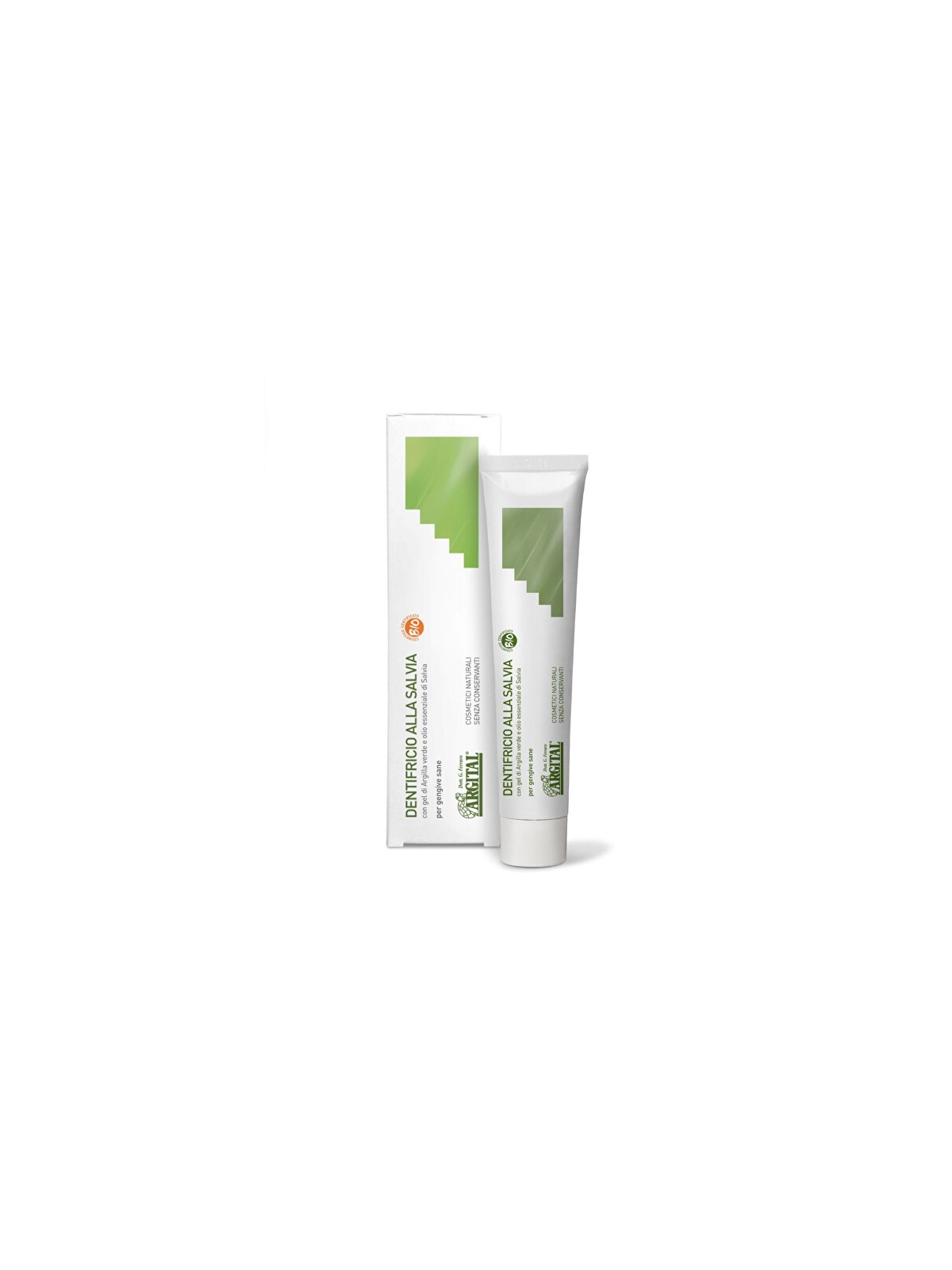 Argital Argital - dentifricio con salvia e argilla verde 75ml unisex