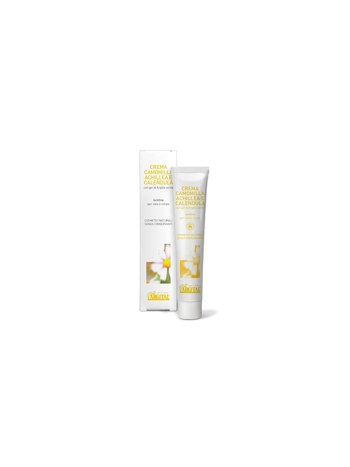 Argital Argital - Crema lenitiva e rigenerante con camomilla, achillea e calendula 50ml unisex