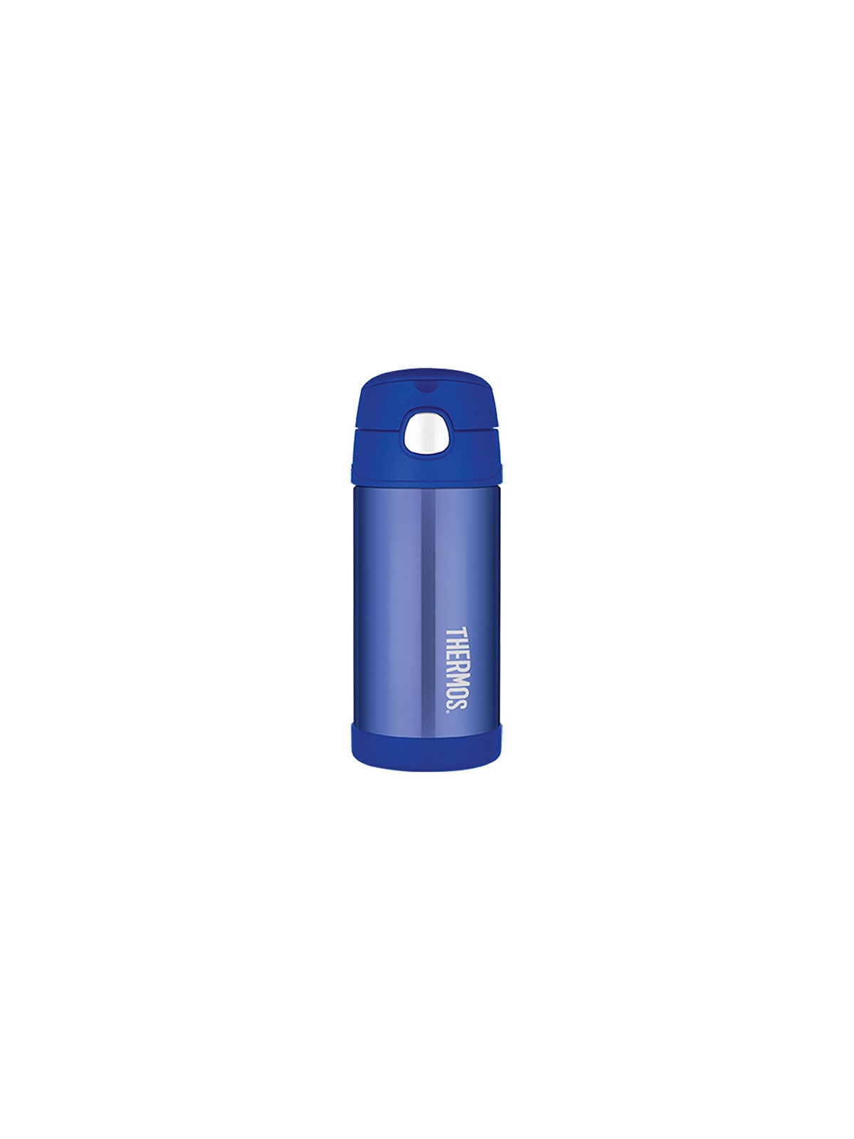 Thermos Thermos FUNtainer Baby con cannuccia - blu 355 ml bambino