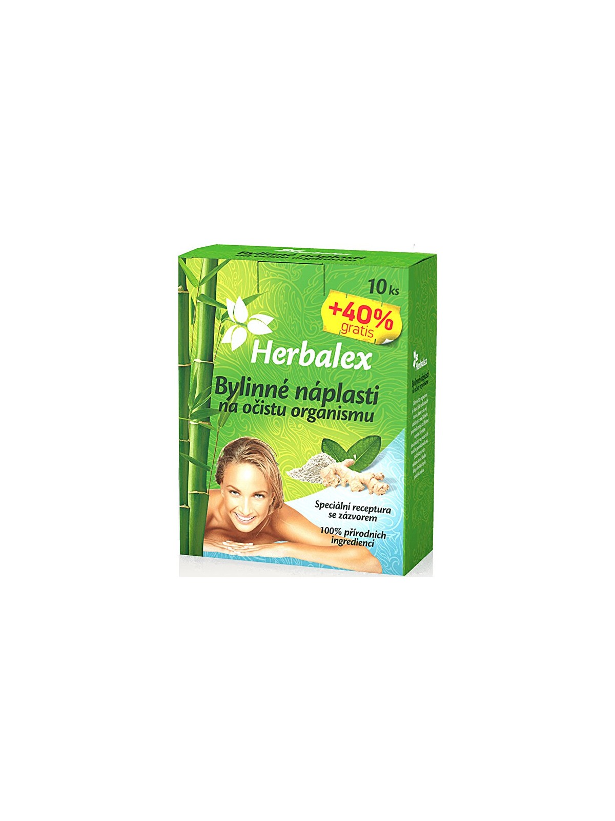 Herbamedicus Cerotti alle erbe per la depurazione del corpo 10 + 40% GRATIS 14 x 9 g unisex