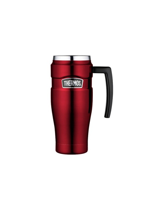 Thermos Termometro impermeabile Style con manico - Rosso 470 ml unisex