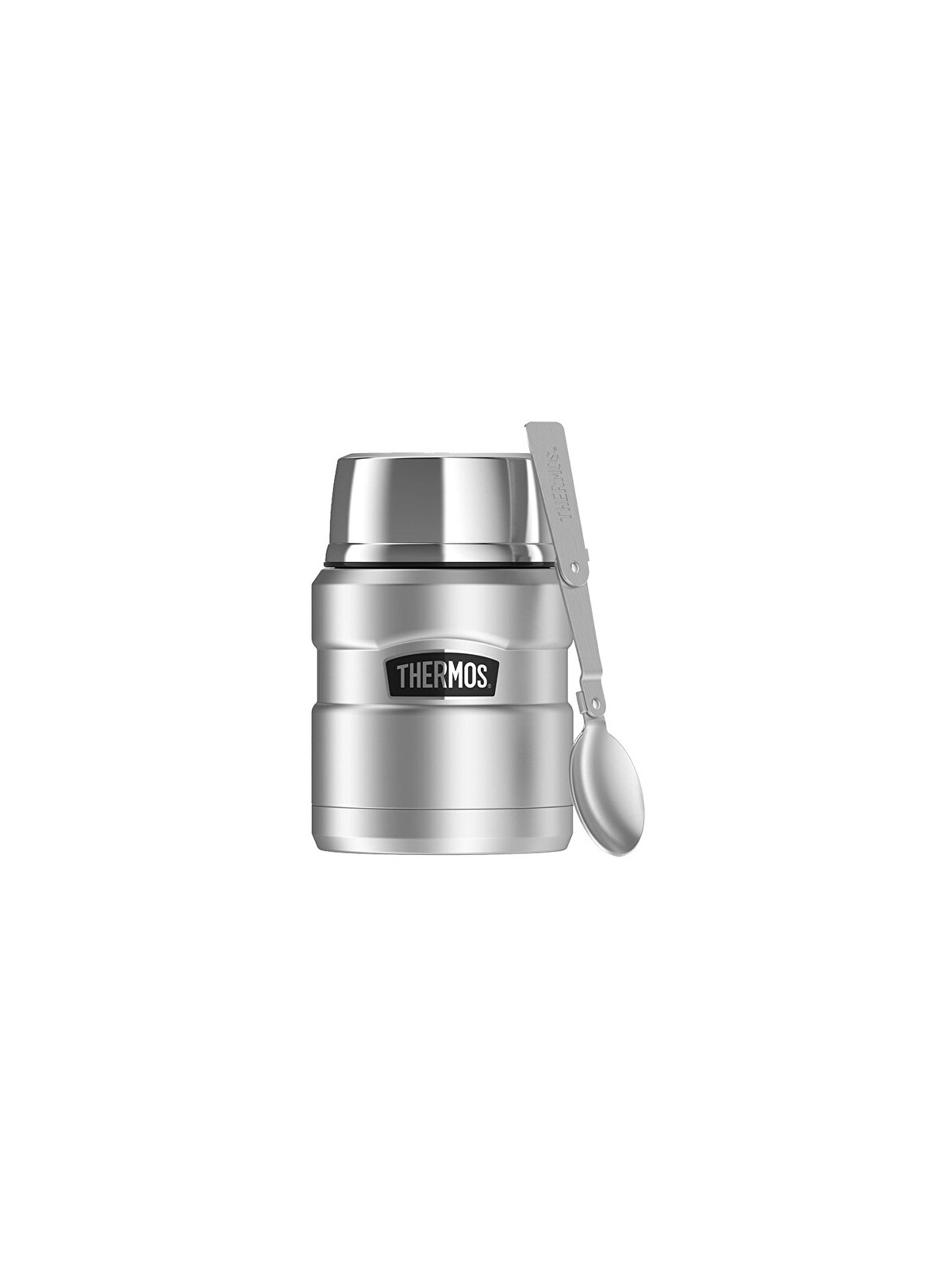 Thermos Thermos Style Food con cucchiaio e tazza pieghevoli - 470 ml in acciaio inox unisex