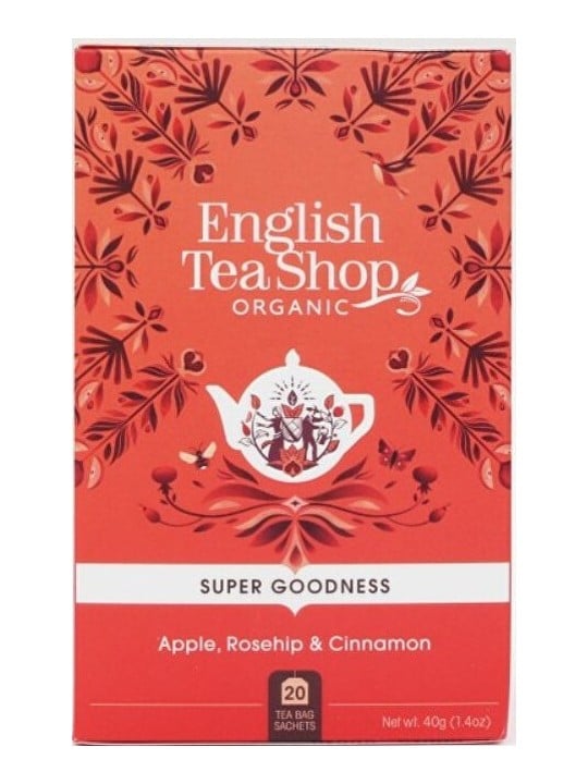 English Tea Shop Mela, rosa canina e cannella BIO 20 bustine unisex