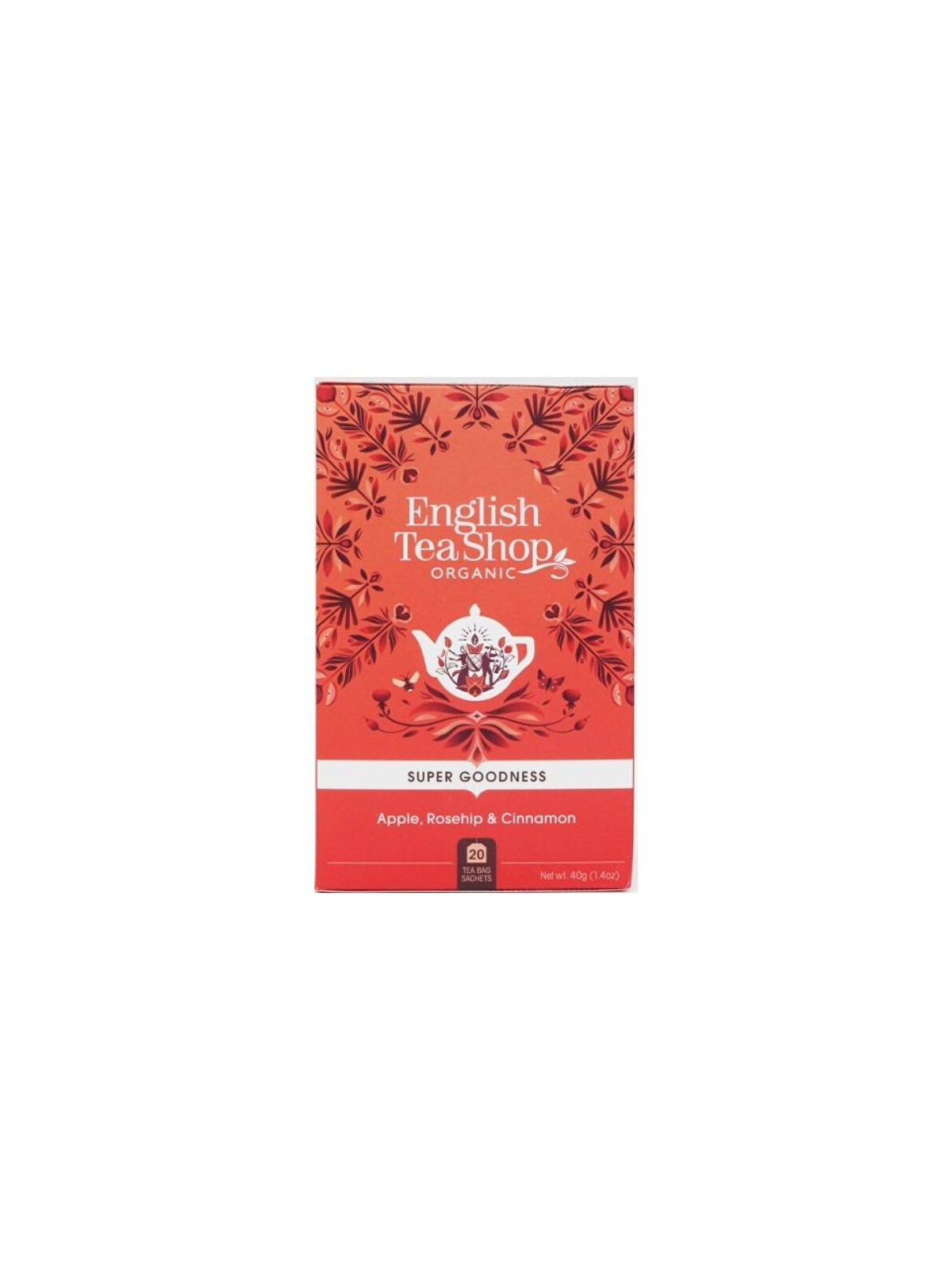 English Tea Shop Mela, rosa canina e cannella BIO 20 bustine unisex