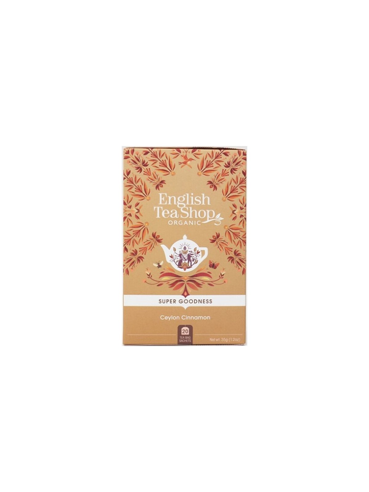 English Tea Shop Cannella di Ceylon BIOLOGICA, 20 bustine unisex