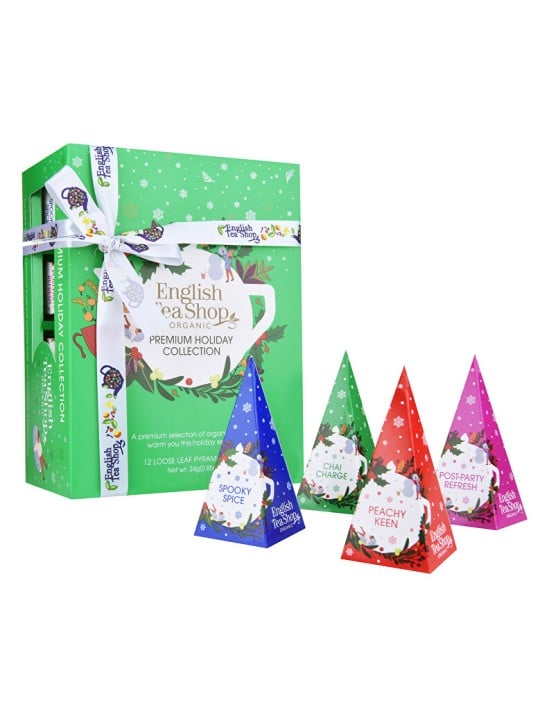English Tea Shop Collezione regalo Natale verde BIO 12 piramidi unisex