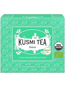 Kusmi Tea Detox 20 sacchetti di mussola 40 g unisex