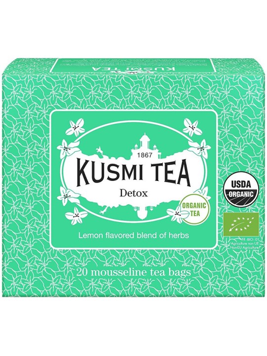 Kusmi Tea Detox 20 sacchetti di mussola 40 g unisex