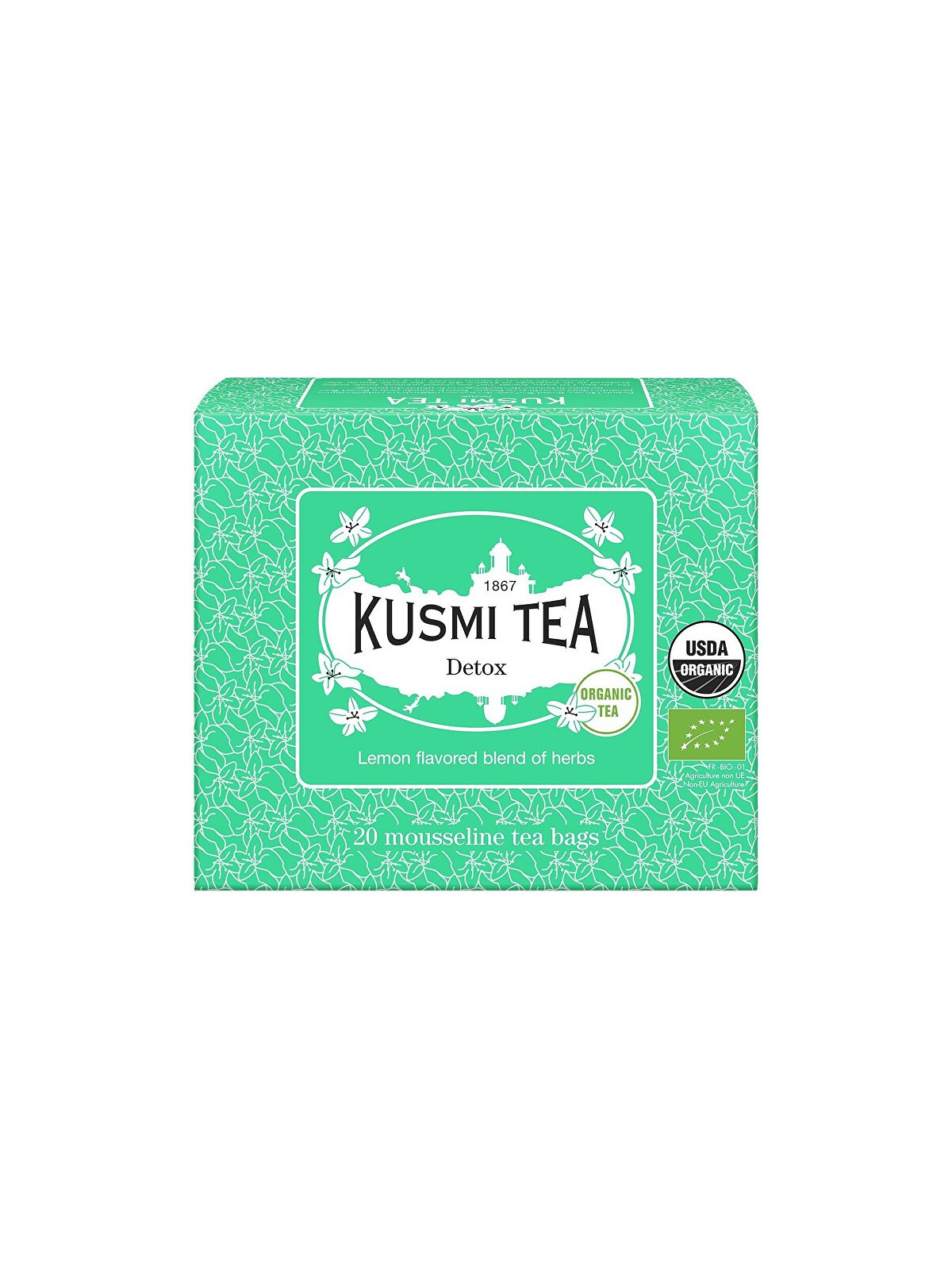 Kusmi Tea Detox 20 sacchetti di mussola 40 g unisex