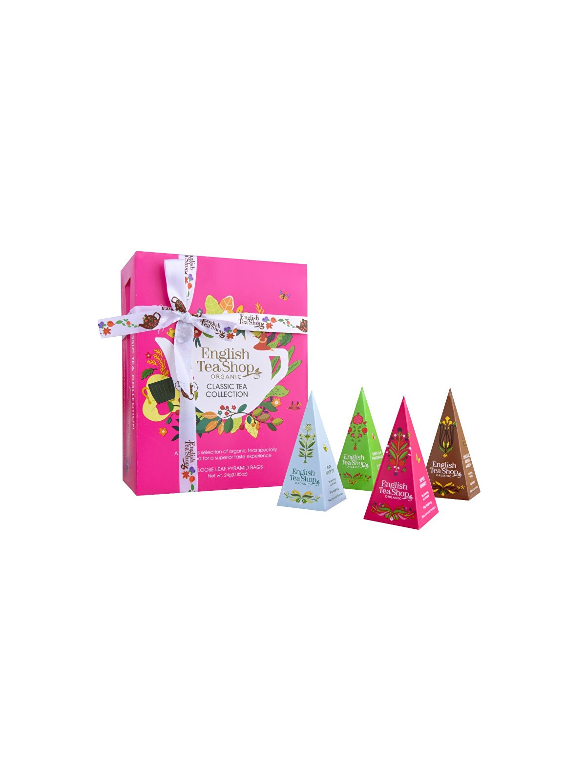 English Tea Shop Collezione regalo Classica rosa BIO 12 piramidi unisex