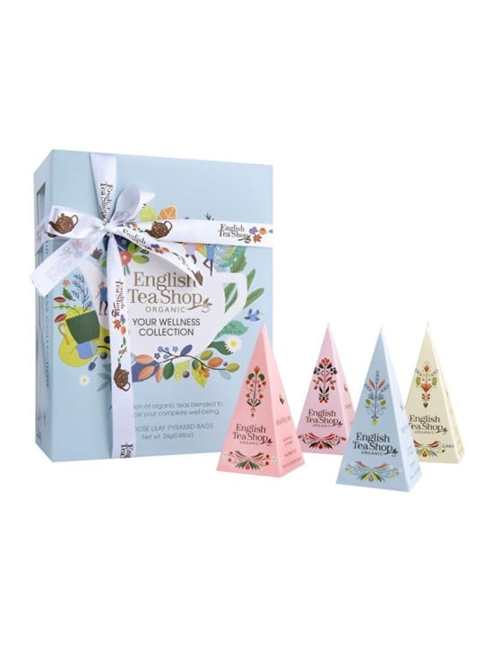 English Tea Shop Collezione regalo Il tuo benessere blu BIO 12 piramidi unisex